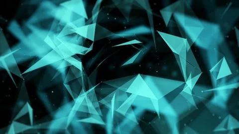 Abstract Digital Connection Technology background. Network loop. Stock Footage 253009523