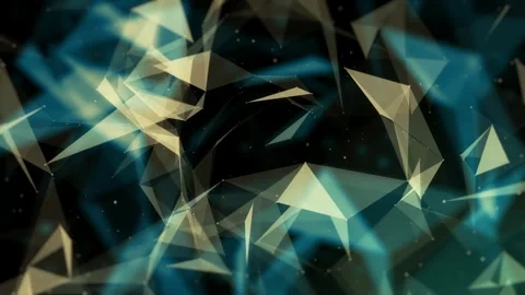 Abstract Digital Connection Technology background. Network loop. Stock Footage 253010361