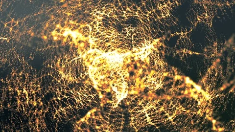  Abstract digital cyber for head up display and Interface background. Stock Footage 87315522