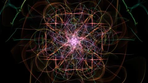 Abstract digital dark background. Stock Illustration