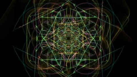 Abstract digital dark background. Stock Illustration