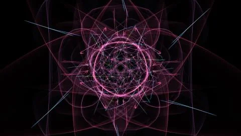 Abstract digital dark background. Stock Illustration