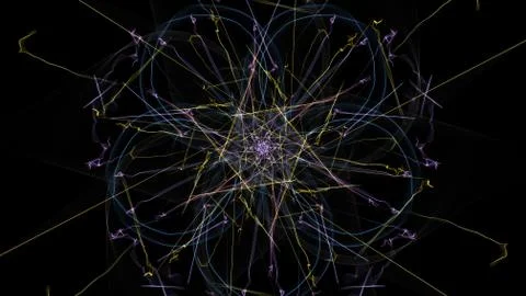 Abstract digital dark background. Stock Illustration