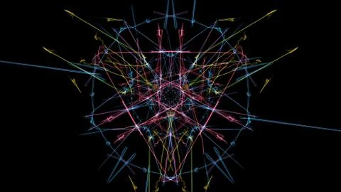 Abstract digital dark background. Stock Illustration