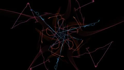 Abstract digital dark background. Stock Illustration