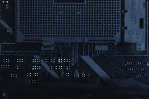 Abstract digital data background. Electronic computer hardware technology. Stock Photos