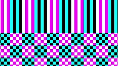 Abstract digital data corruption pattern with glitch effect in bright neon .. Stock Footage 341690702