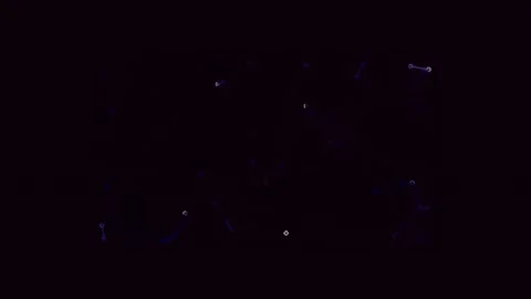 Abstract digital data flow and glowing connections network background techn.. Stock Footage 342160757