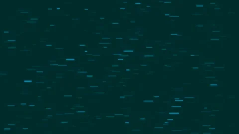 Abstract digital data flow background with vibrant glitch lines on dark gre.. Stock Footage 333438091