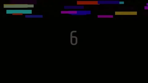 Abstract digital data flow background with colorful glowing lines on dark s.. Stock Footage 342203405