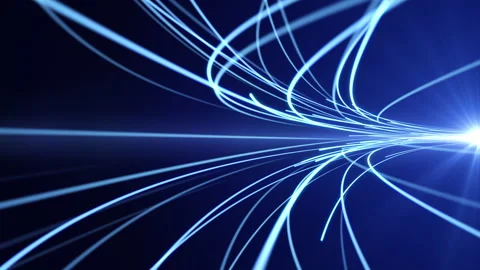 Abstract digital data flow stream background Stock Footage 188148150