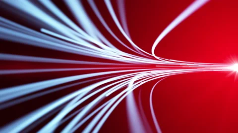 Abstract digital data flow stream background Stock Footage 195006226