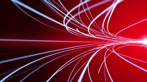 Abstract digital data flow stream background Stock Footage 195006297