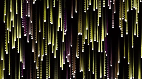 Abstract digital data flow visualization background with glowing light stre.. Stock Footage 340380332