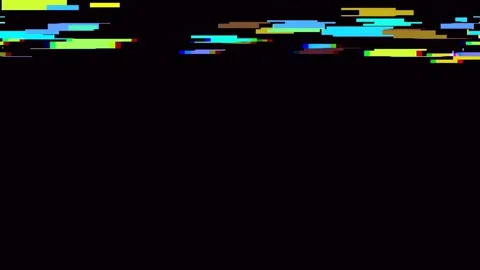 Abstract digital data flow visualization background with colorful technolog.. Stock Footage 342114789