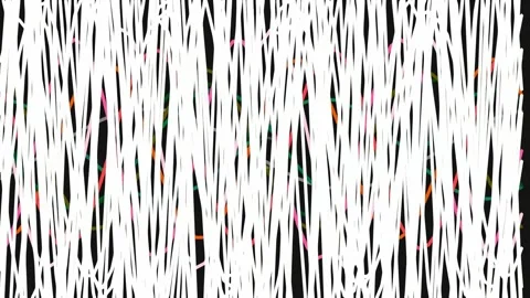 Abstract digital data flow visualization background loop Stock Footage 342203418