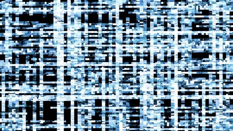 Abstract digital data forms flicker and pulse - HD Stock Video Video stock 71323800