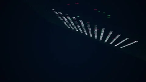 Abstract digital data grid motion graphic background Stock Footage 346149128