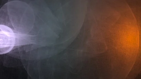 Abstract Digital Data Nebula with Dynamic Particle Cloud Flow Stock Footage 331559233