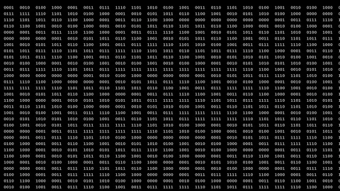 Abstract digital data pattern animation background 4K stock video Stock Footage 345344216
