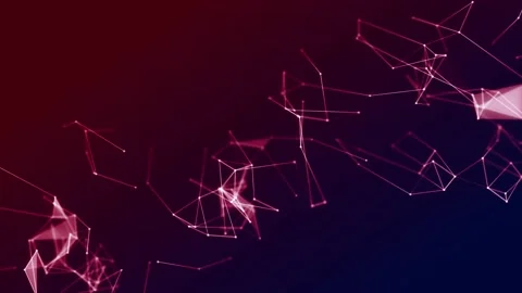 Abstract Digital Data Plexus Technology Background Loop Stock Footage 151975532
