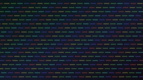 Abstract digital data stream background with colorful blinking dashes creat.. Stock Footage 340494736