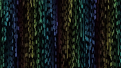 Abstract digital data stream background with glowing futuristic technology .. Stock Footage 342115264