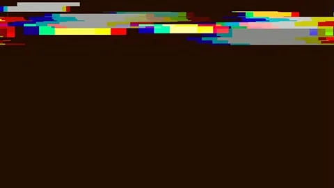 Abstract digital data stream background, glowing green cyber network signal.. Stock Footage 342203436