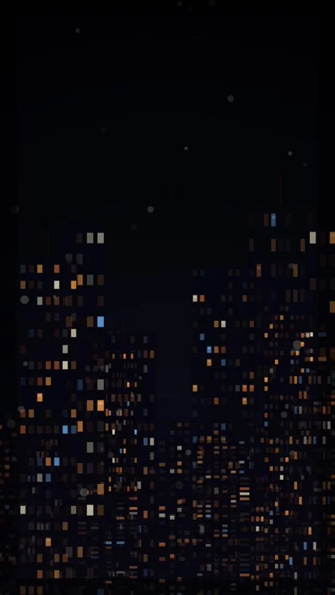 Abstract digital data stream background with glowing technological particles Stock Footage 345494341