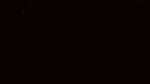 Abstract digital data stream connecting nodes technology background loop Stock Footage 342161823