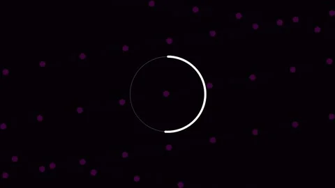 Abstract digital data stream: Futuristic blue particle connections on black.. Stock Footage 342093187