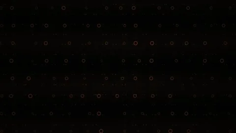 Abstract Digital Data Stream with Glowing Particles and Network Connections. Stock Footage 340525200