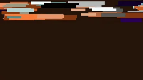 Abstract digital data stream transition with vibrant chromatic color gradient Stock Footage 342203442