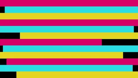 Abstract Digital Data Stream with Vibrant Lines Moving Across Black Backgroun Stock Footage 340943576