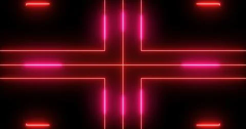 Abstract digital data technology animated lines futuristic background. Tran.. Stock Illustration