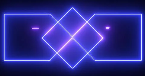 Abstract digital data technology cool animated background. Transferring of .. Stock Illustration