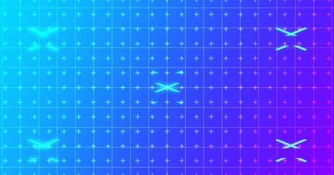 Abstract Digital Data Technology Geometric Design BG.Features animated geom.. Stock Illustration