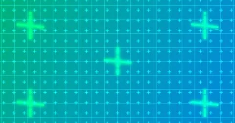 Abstract Digital Data Technology Geometric Design BG.Features animated geom.. Stock Illustration