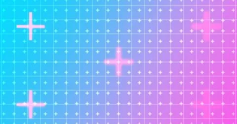 Abstract Digital Data Technology Geometric Design BG.Features animated geom.. Stock Illustration