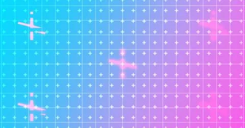 Abstract Digital Data Technology Geometric Design BG.Features animated geom.. Stock Illustration