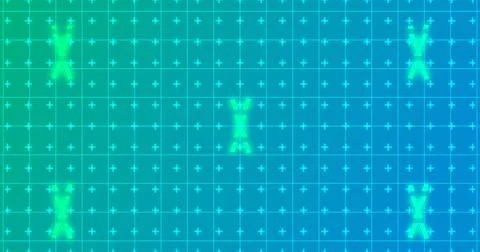 Abstract Digital Data Technology Geometric Design BG.Features animated geom.. Stock Illustration