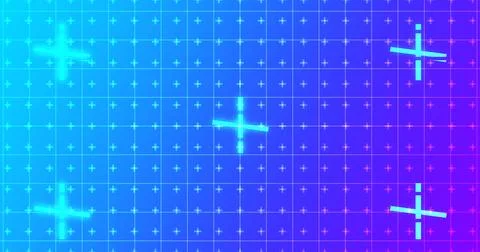 Abstract Digital Data Technology Geometric Design BG.Features animated geom.. Stock Illustration
