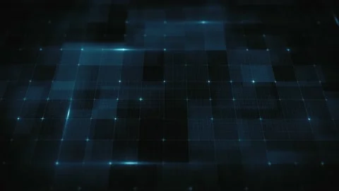 Abstract Digital Data Technology Grid Fx Background Stock Footage 236644087