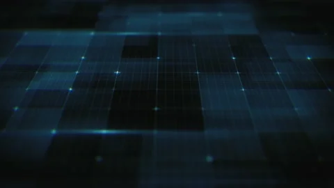 Abstract Digital Data Technology Grid Stock Footage 237152015