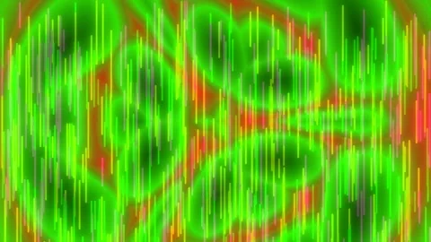 Abstract digital data visualization background with neon energy streaks Stock Footage 336508035