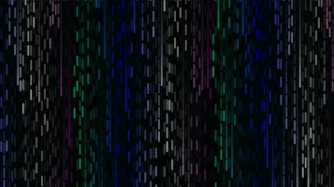 Abstract digital data visualization background with glowing vertical techno.. Stock Footage 342114876