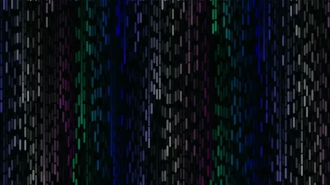Abstract digital data visualization background with colorful flowing lines .. Stock Footage 342115334