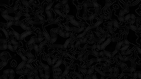 Abstract digital data visualization with flowing lines. Stock Footage 340559792