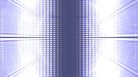 Abstract digital data visualization with vibrant light effects. Futuristic Illustrazione stock