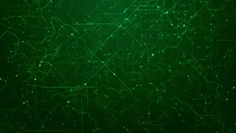 Abstract digital data wave hologram 3D code Digital buildings Big Data Particles Stock Footage 313647047